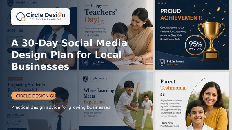 A 30-Day Social Media Design Plan for Local Businesses