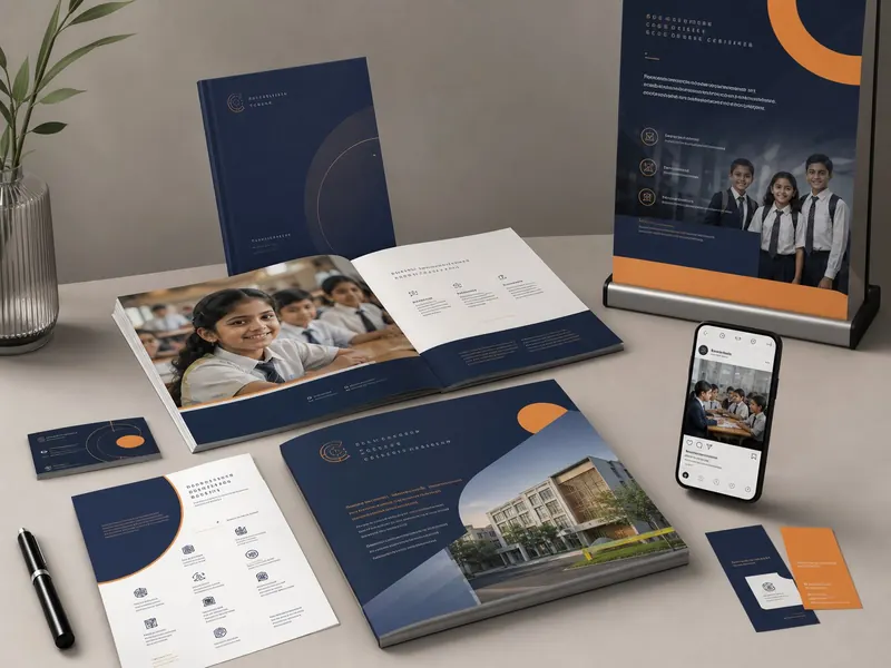 School Admission Campaign Design Case Study: Delhi Education Concept